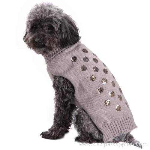 Luxury Glitter Princess Style Dog Sweater Clothes